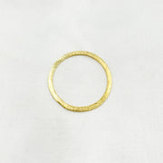 Gold Plated Sterling Silver Ring Connector